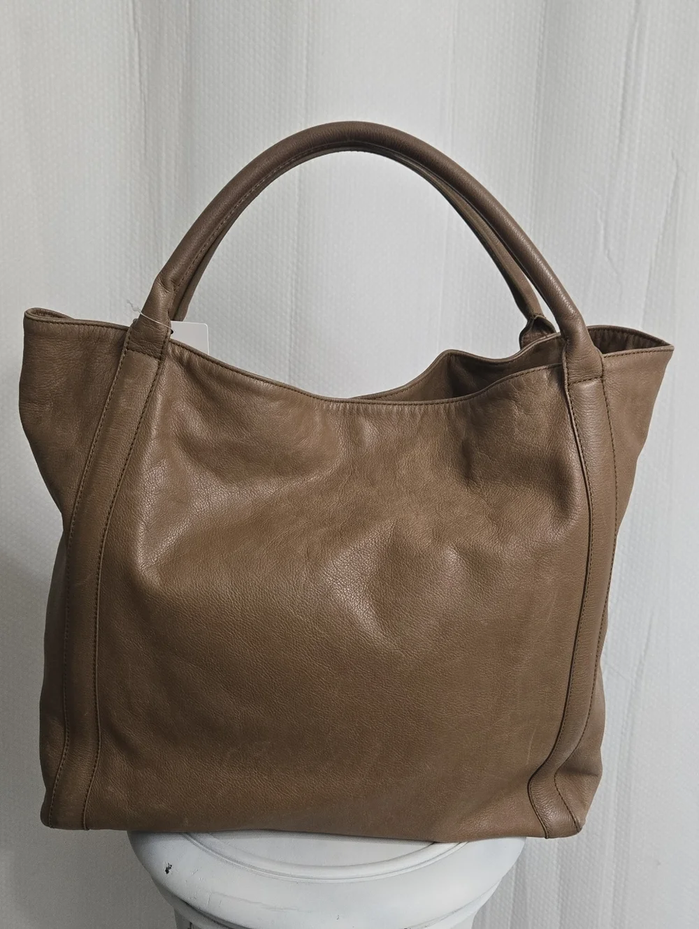 GUC SEE BY CHLOE Brown Leathee Harriet Tote Bag